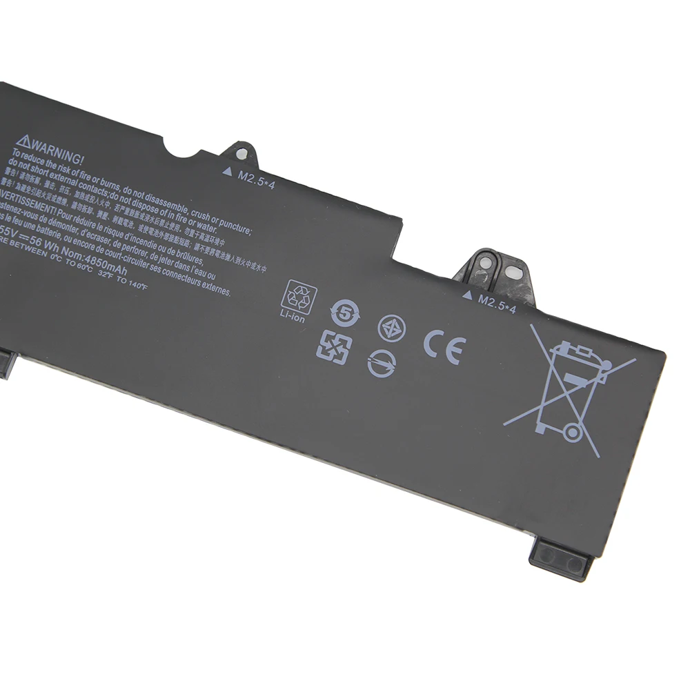 TT03XL 11.55V 56WH 4850mAh Laptop Battery  For HP EliteBook 850 G5 G6 For HP ZBook 15U G5 G6 HSTNN-UB7T HSTNN-LB8H DB8K