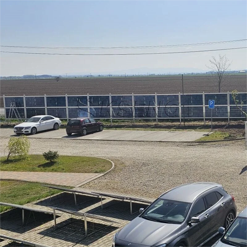 Optimized Vertical Solar Fence System for Ground Mounting Power Plant Solar Fence for PV Panel Mount Solar Mounting System