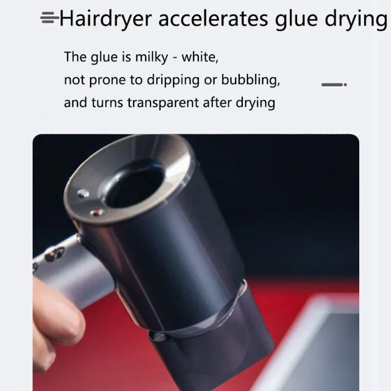 مضرب تنس طاولة 50 مللي غراء غير عضوي قائم على الماء كوكوتاكو عالي التصاق مع مشبك وإسفنجة بينج بونج شفرة مطاطية