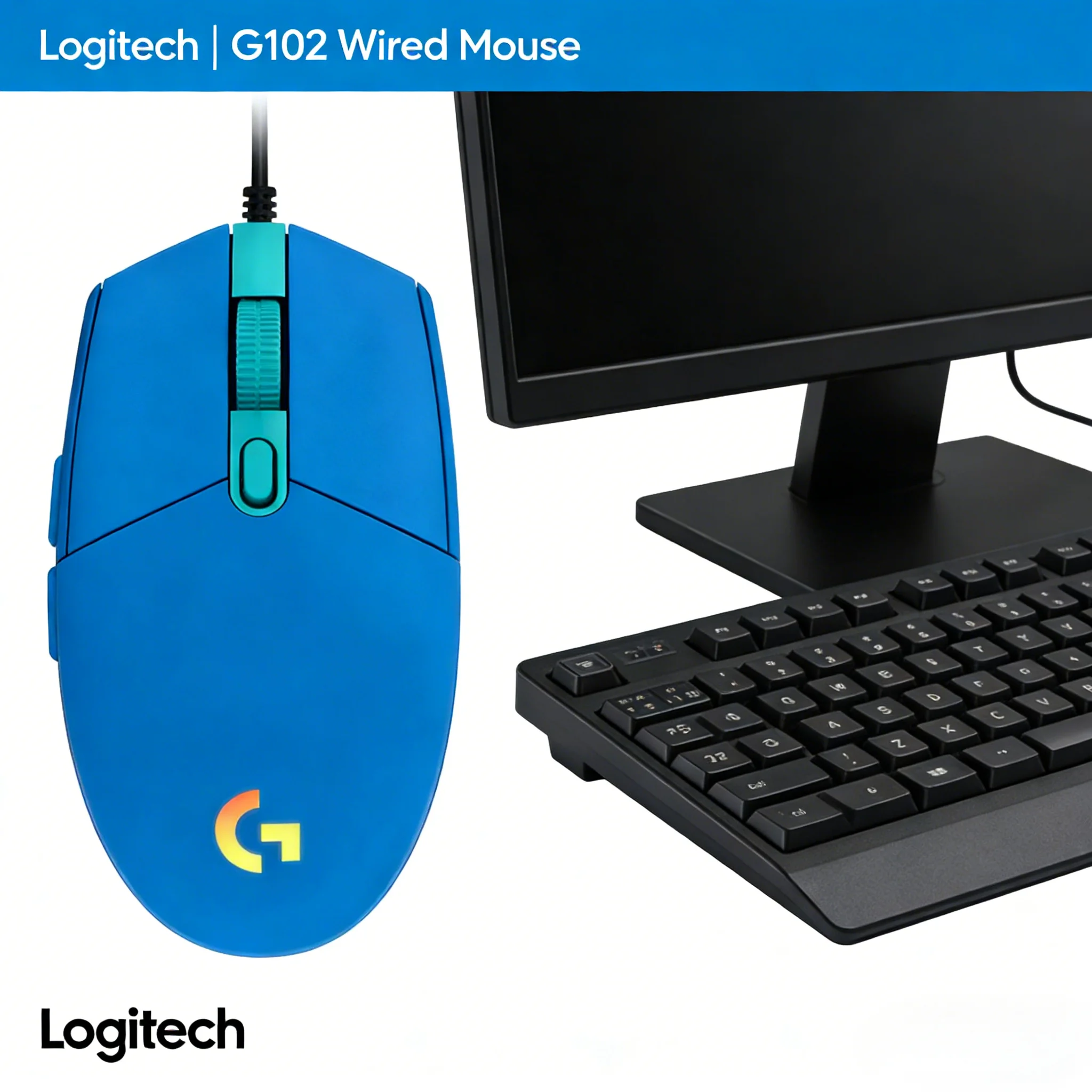 

Овладевайте любую игру с помощью сенсора Logitech G102
