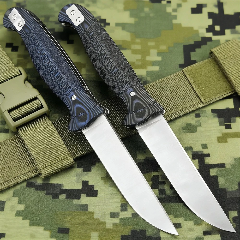 Coltello tascabile pieghevole per il tempo libero all'aperto Trekking Barbecue Autodifesa Caccia Pesca Attrezzatura essenziale portatile Strumento di utilità