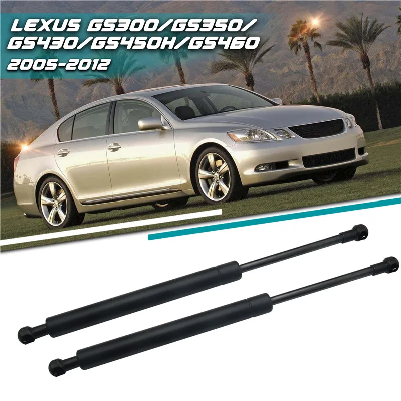 Car Rear Trunk Gas Spring Lift Supports Struts Boot Hydraulic Rod 2pcs For Lexus GS300 GS350 GS430 GS450h GS460 2005-2012