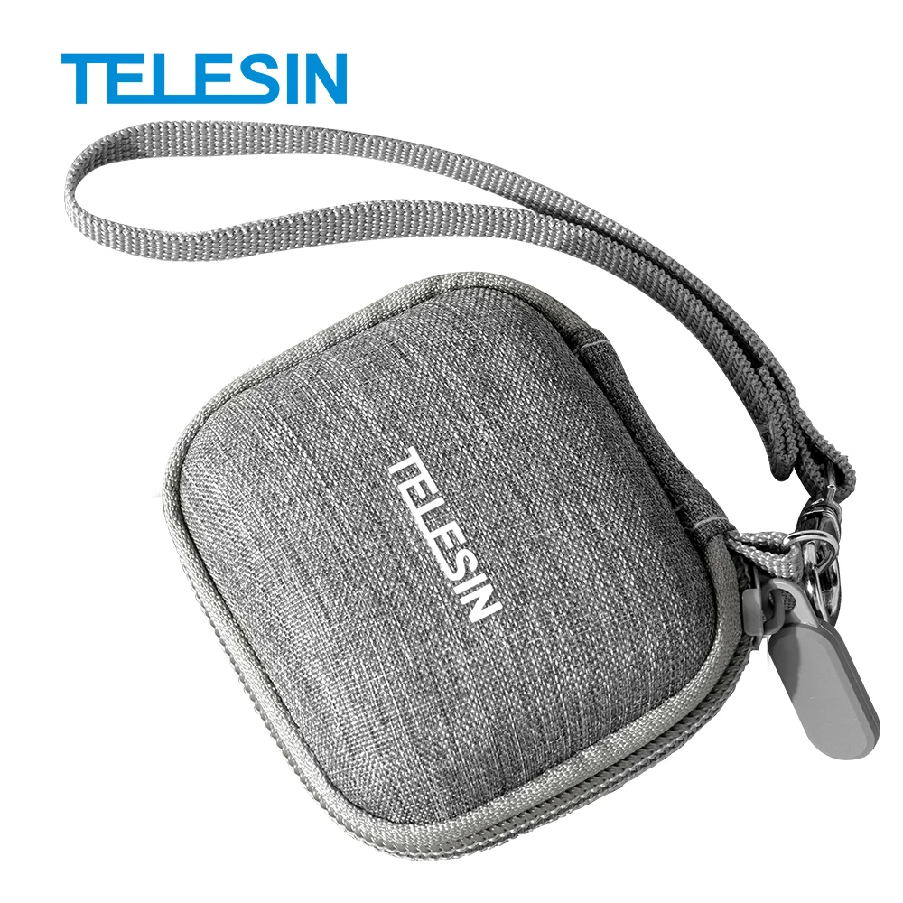 

TELESIN Camera Lens Protective Bag for Insta360 GO 3 2 Gopro Hero 13 12 11 10 9 DJI OSMO Action 5 4 3 Action Camera Accessories