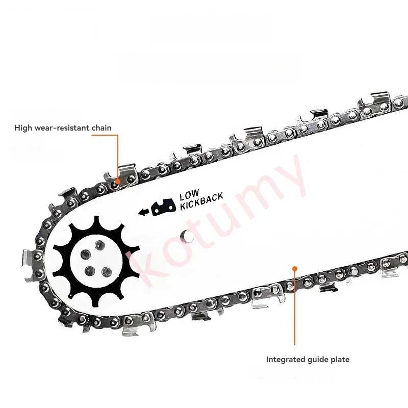 High Power 52CC Chainsaw Handheld Cordless Petrol Saw 20 Inches - Portable Chain Saws for Lumberjack Woodworking