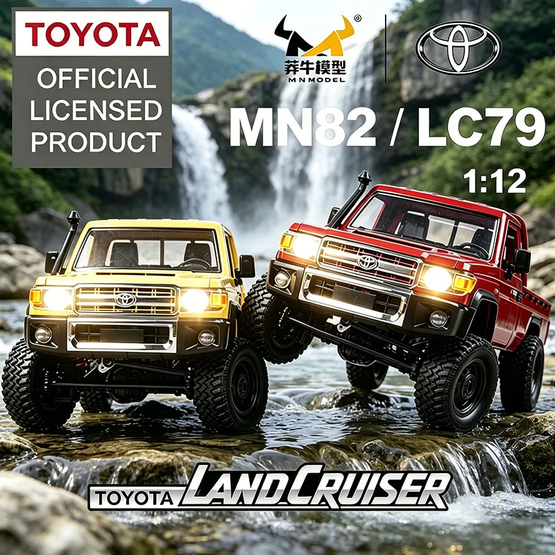 

Радиоуправляемый внедорожный пикап MN82 (LC79) 1/12 4WD, полномасштабная модель для детей, подарок на Рождество