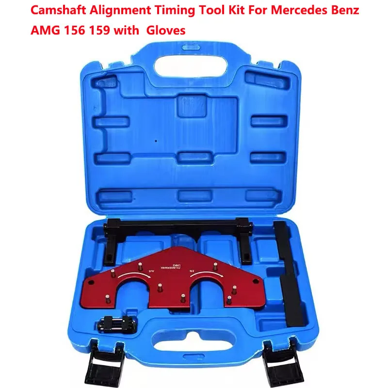 Camshaft Alignment Timing Tool Kit For Mercedes Benz AMG 156 159 with  Gloves