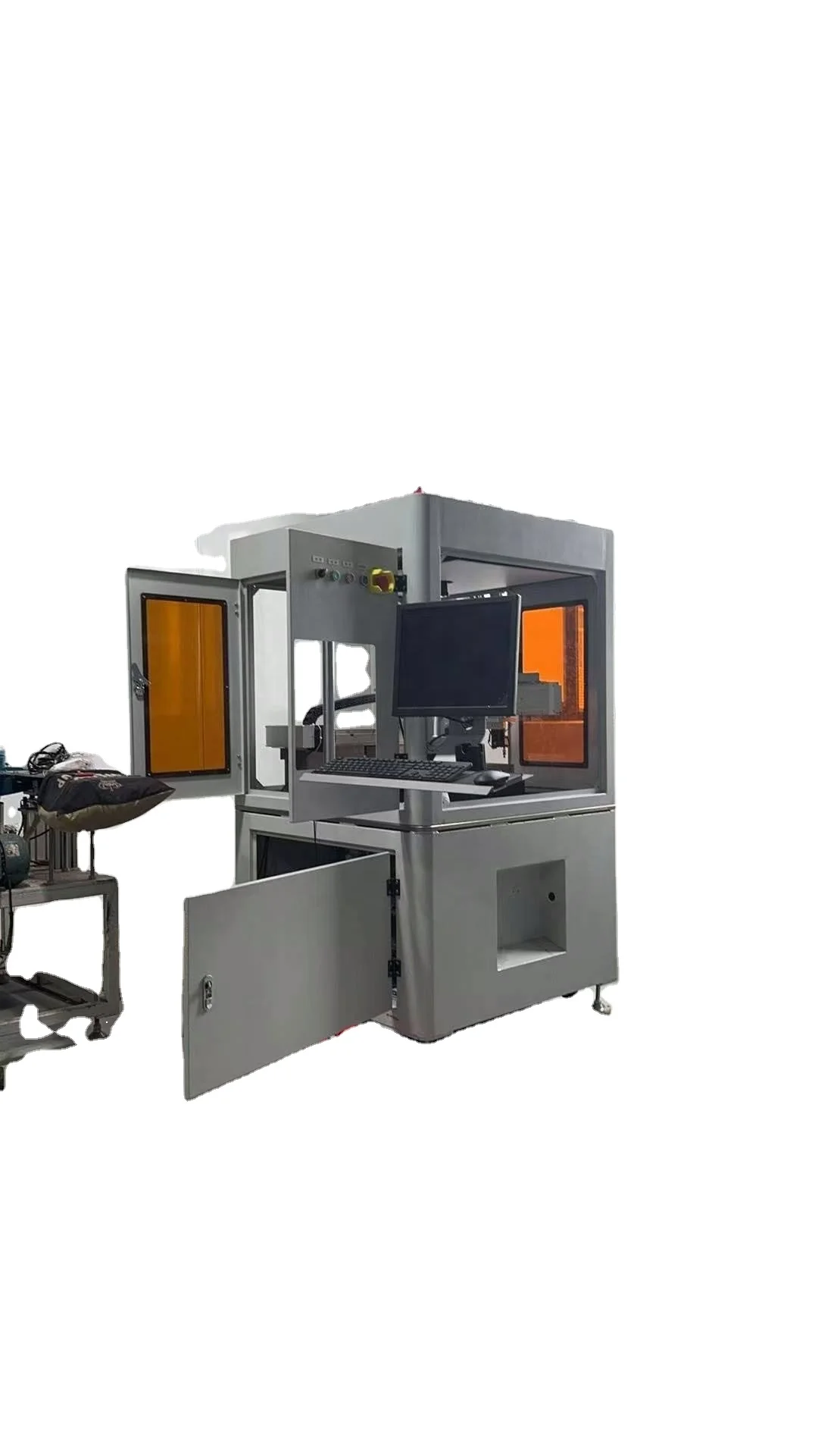 Visual Parallel Robo=t Motor PLC Flexible Grasping Classification Stacking 3C Electronic Plastic Parts Denta=l Instruments
