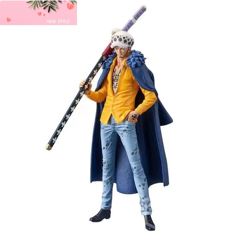 

20cm Japanese Anime Figure One Piece DXF Wano Country Trafalgar Law PVC Statue Collection Model Toys Gifts