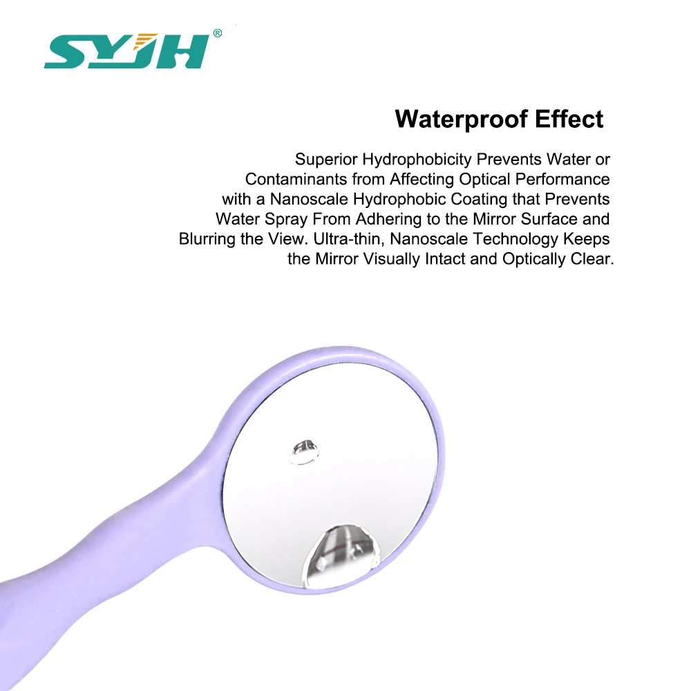 5 قطعة/صندوق الأسنان مكافحة الضباب الترا HD مرآة عاكسات قابلة للتعقيم الترا واضح الفم مرآة فحص الفم طبيب الأسنان أداة