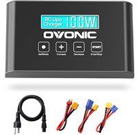 Mate1 RC  Charger 100 W 10 A Smart RC Charger with XT60 Balance and Compatible with 2-6s LiIon/LiPo/Life 3-18S NiMH Various Mode