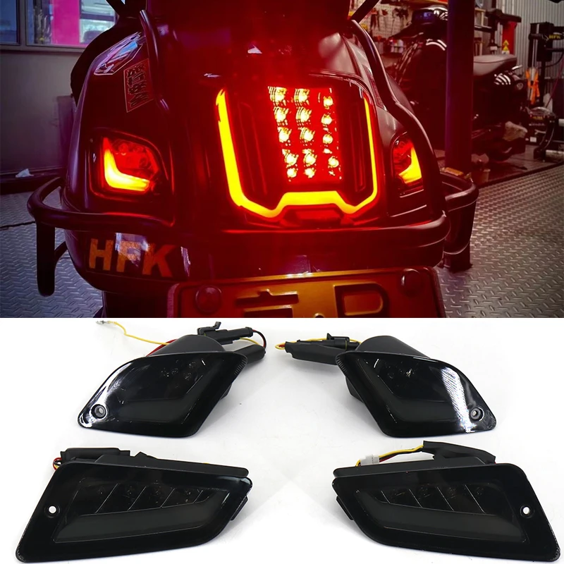 

For GTS300 GTS 300 GTS250 GTS150 Lamp Motorcycle LED Turn Signal Indicators Light Front & Rear Blinker GTV250 GTV300