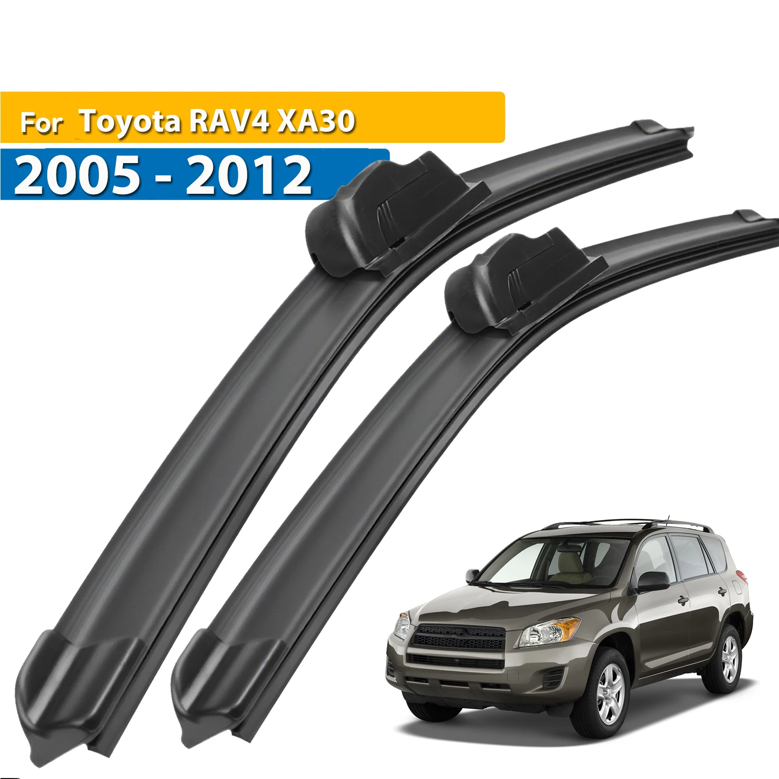 

Erick's Wiper Front Wiper Blades For Toyota RAV4 XA30 2005 - 2012 Windshield Windscreen Clean Window Car Rain Brushes 24"+16"
