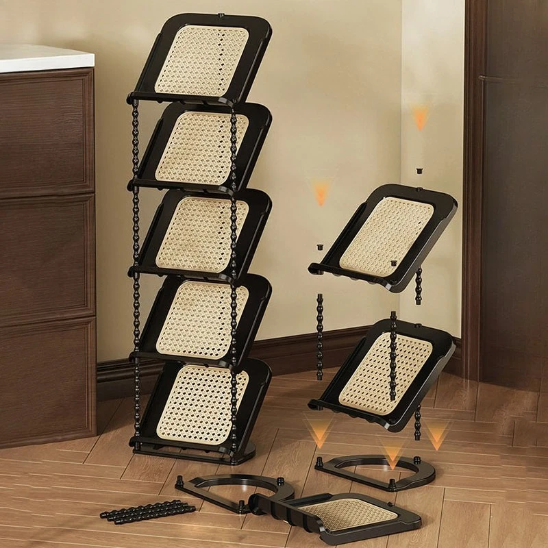 Shoe Rack Multi-layer Household Door Small Narrow Shoe Cabinet Entry Space Saving Strong Simple Shoe