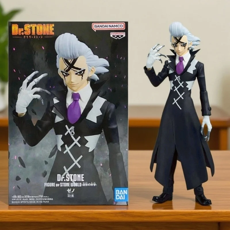 

Original Bandai Banpresto Dr.STONE Xeno FIGURE of STONE WORLD Series Action Figure Dictator of the New World Anime Merchandise