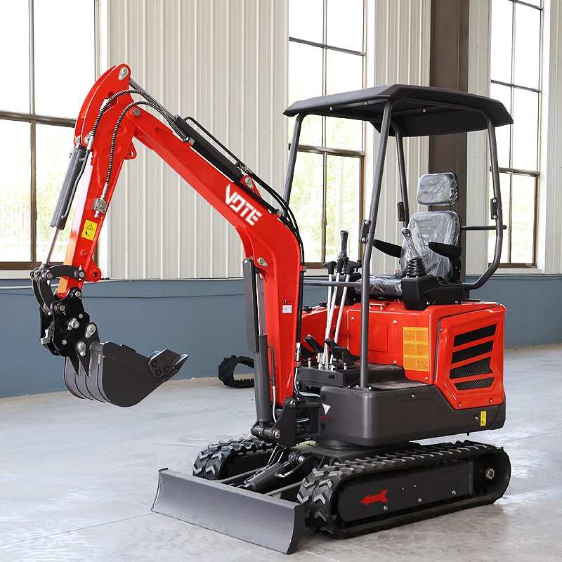 Chinese 2 Ton Weight Mini Small Excavator High Quality Mini Digger Excavator Hydraulic Crawler Mini Excavator Prices customized