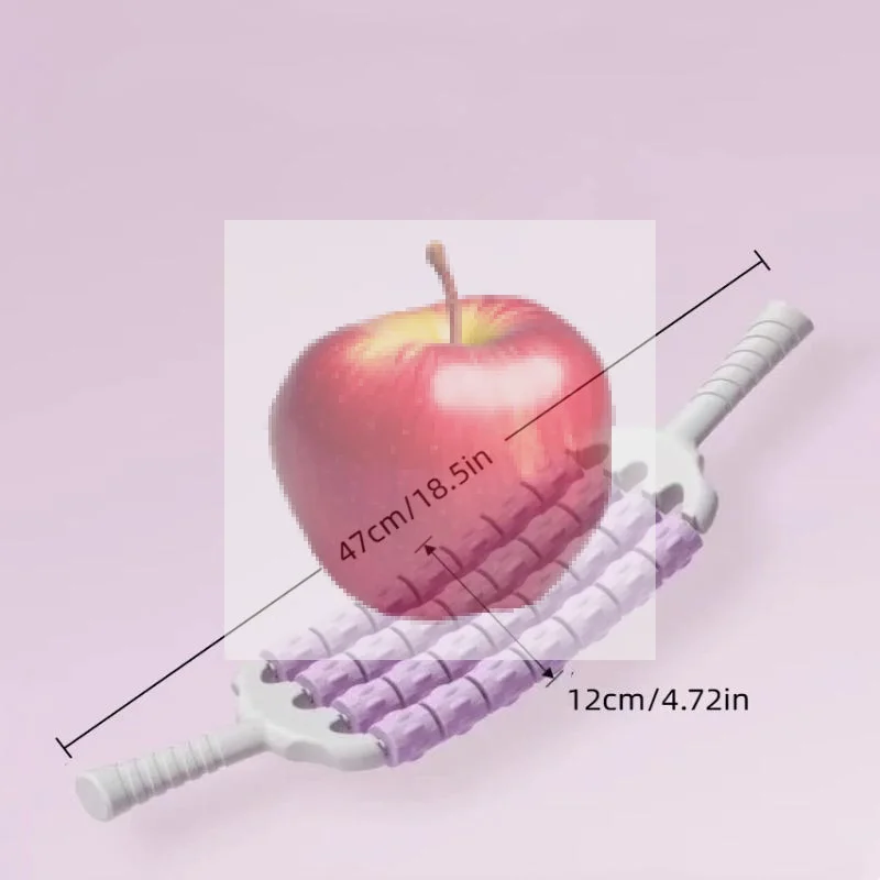 

Гибкий массажный ролик для мышц для ног, спины, релаксации тела, портативный рулон для йоги, глубоких тканей, инструмент для восстановления фитнеса