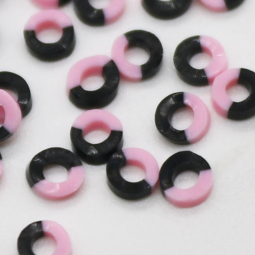 1040Pcs/Pack Two Tone bulk Ligature Tie Dual Color Dental Orthodontic Elastic Rubber Ties