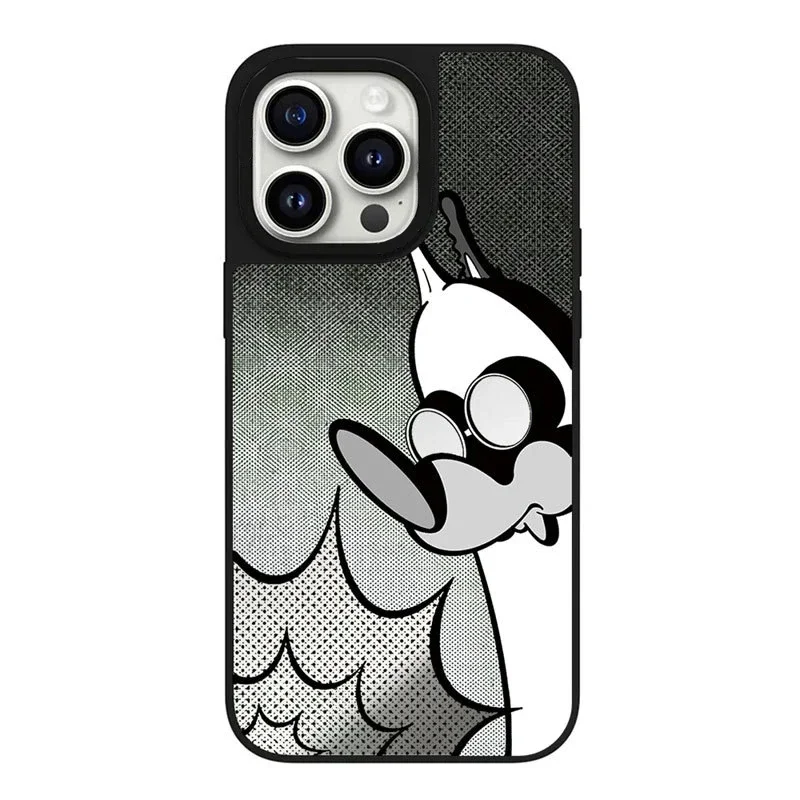 

Mirror Surface Ghost Phone Case Cover for IPhone 11 12 13 14 15 Pro Max Case for IPhone 15 Pro Max