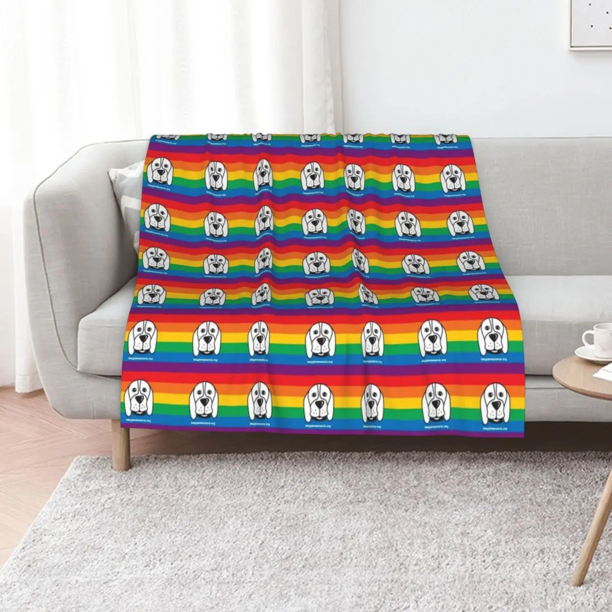 

Pride Range Throw Blanket Camping Hairy Decorative Throw warm for winter Blankets