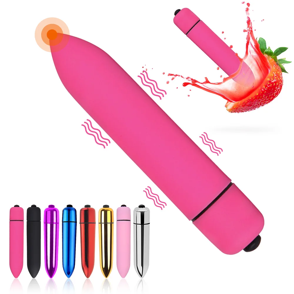 Mini Bullet Vibrator 10 Speed Waterproof Dildo Vibrator Sex Toys for Women Powerful Vibrating Egg Clitoris Stimulator Adult Toy