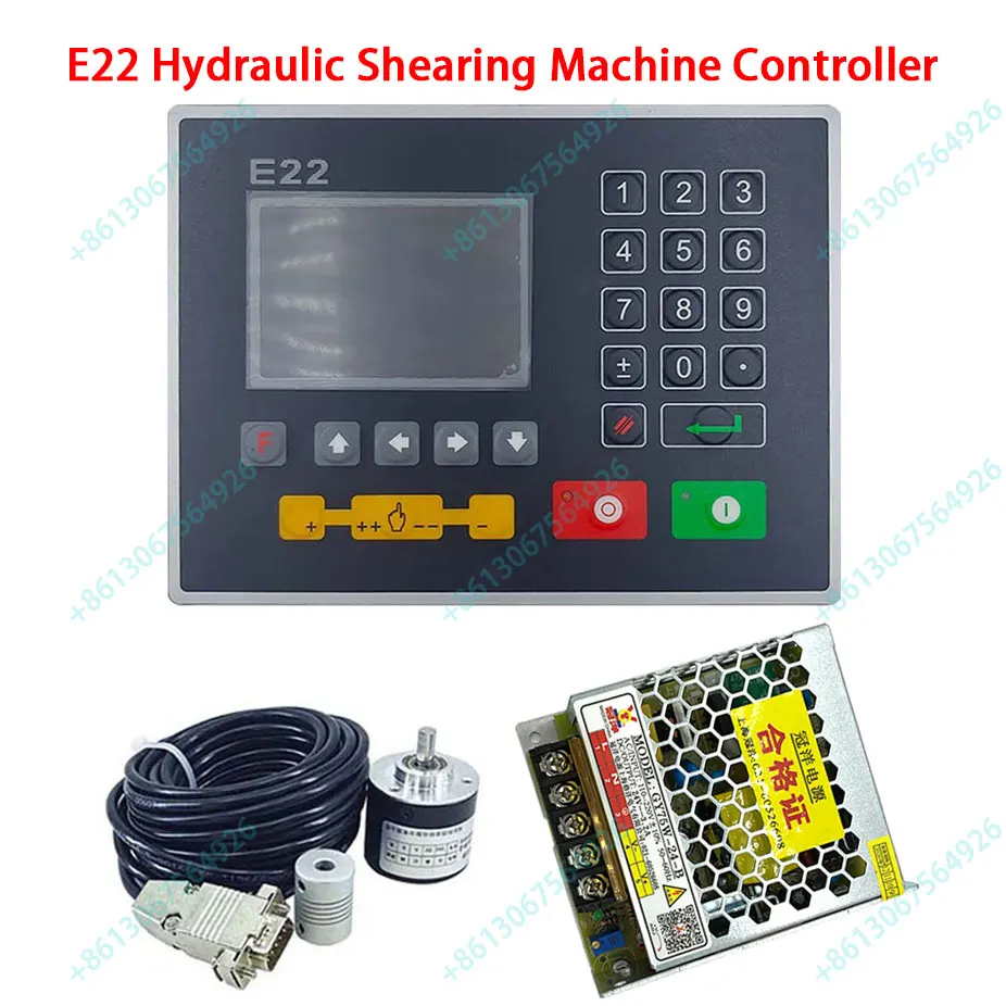 

Estun E22 Hydraulic bending control system,Press brake controller, support single-step/multi-step programming, manual axis shift