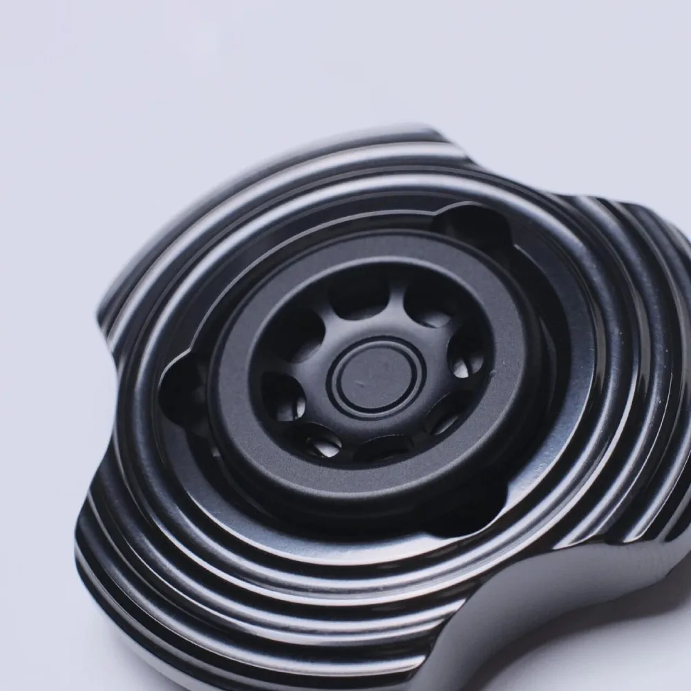 TRO STUDIO Pietra tenace Zirconio Zircuti Fidget Spinner Fidget Giocattoli per adulti Scrivania da ufficio Gadget per alleviare l'ansia