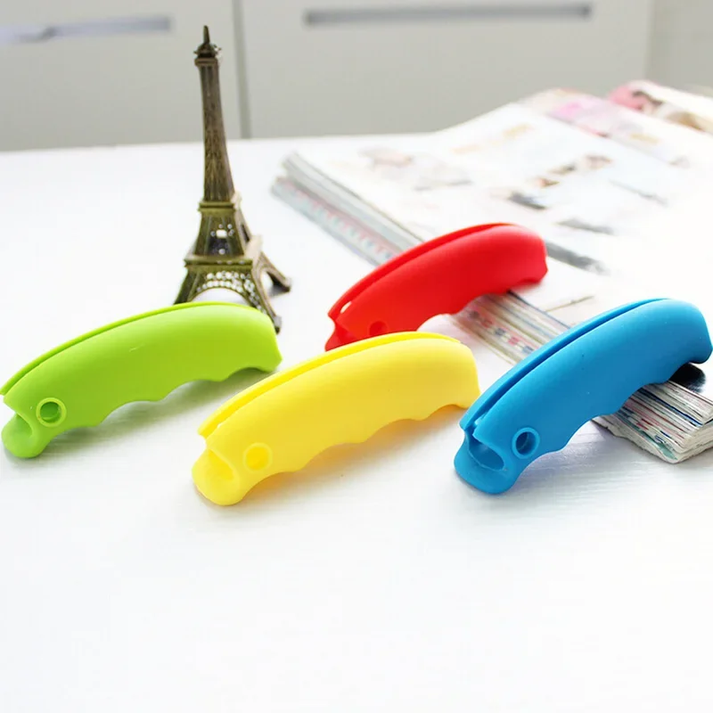 Multifunction Shopping Bag Carrying Handle Tools Silicone Knob Relaxed Carry Shopping Handle Bag Clips Handler Kitchen Tools