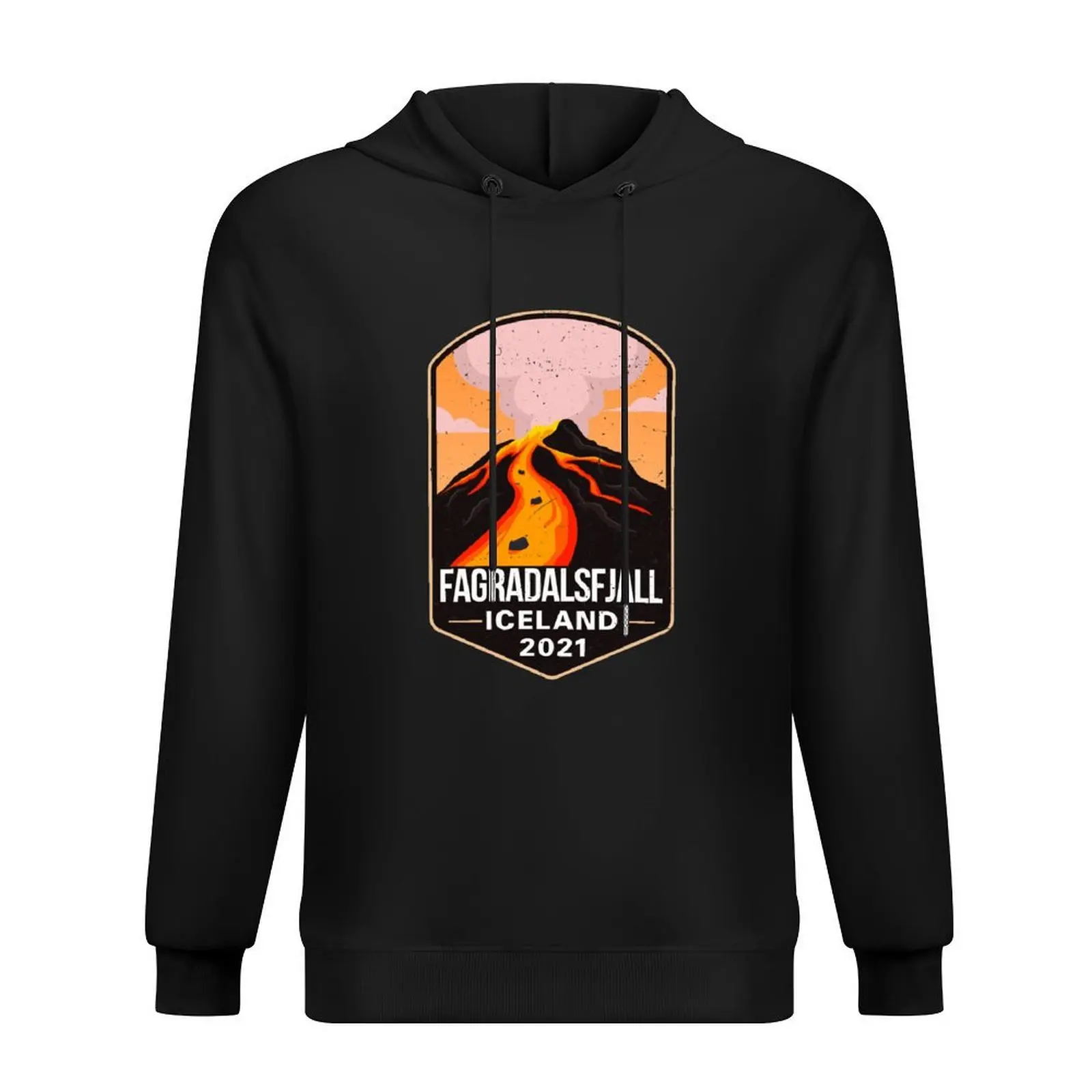 

Fagradalsfjall Iceland Volcano Eruption 2021 Hoodie autumn men's sweat-shirt set men wear mens clothes big size hoodie