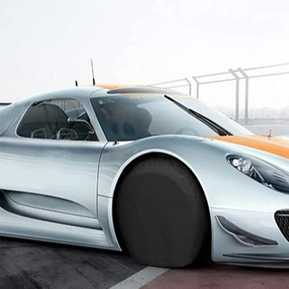 スペアタイヤカバー 17インチ 軽量PVC製 車輪保護カバー トレーラーアクセサリー用 タイヤカバー トレーラー用