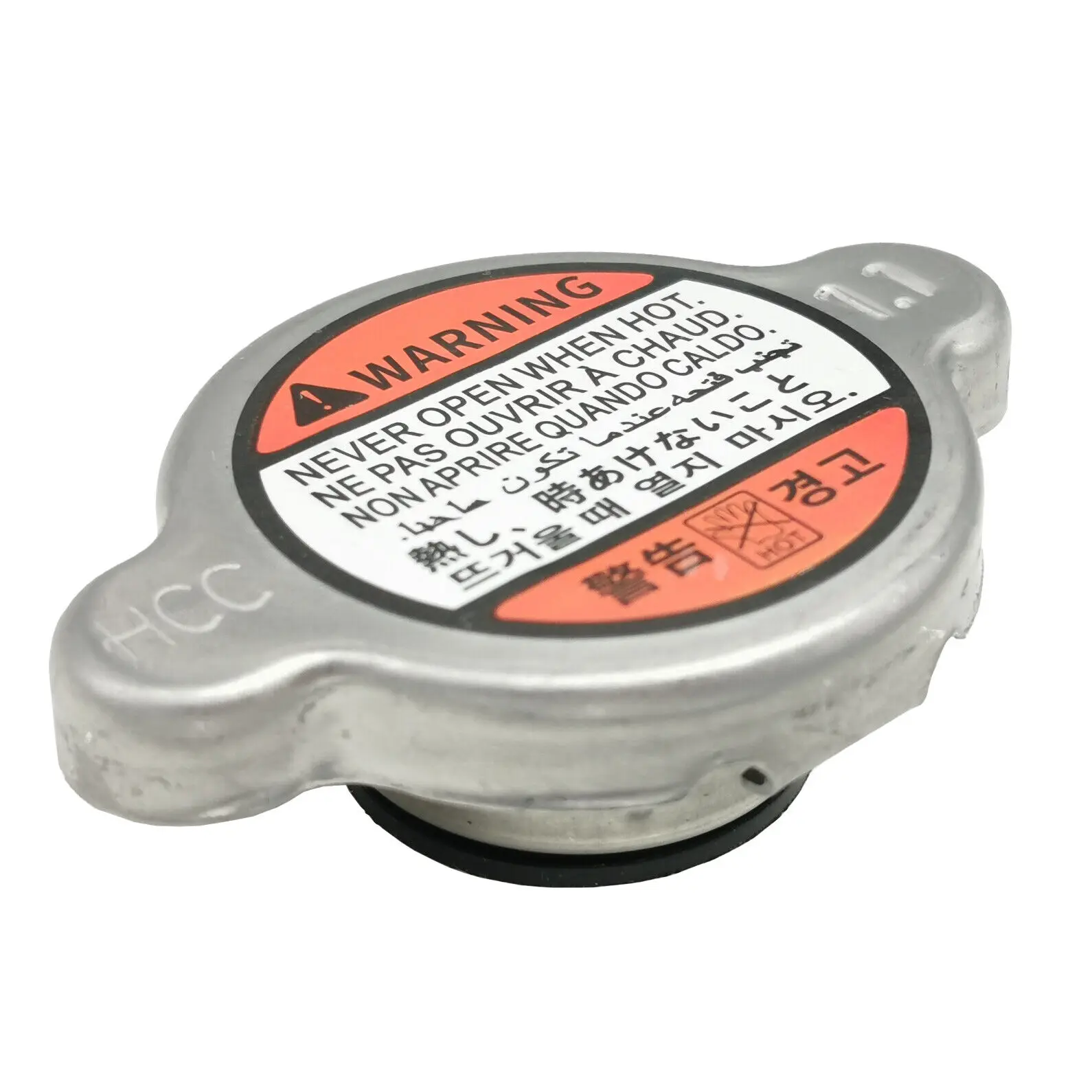 

1pc Car Radiator Coolant Expansion Tank Cap 1.1 BAR For Hyundai & Kia I10 I20 I30 More OEM1K2N115205 Car Accessories