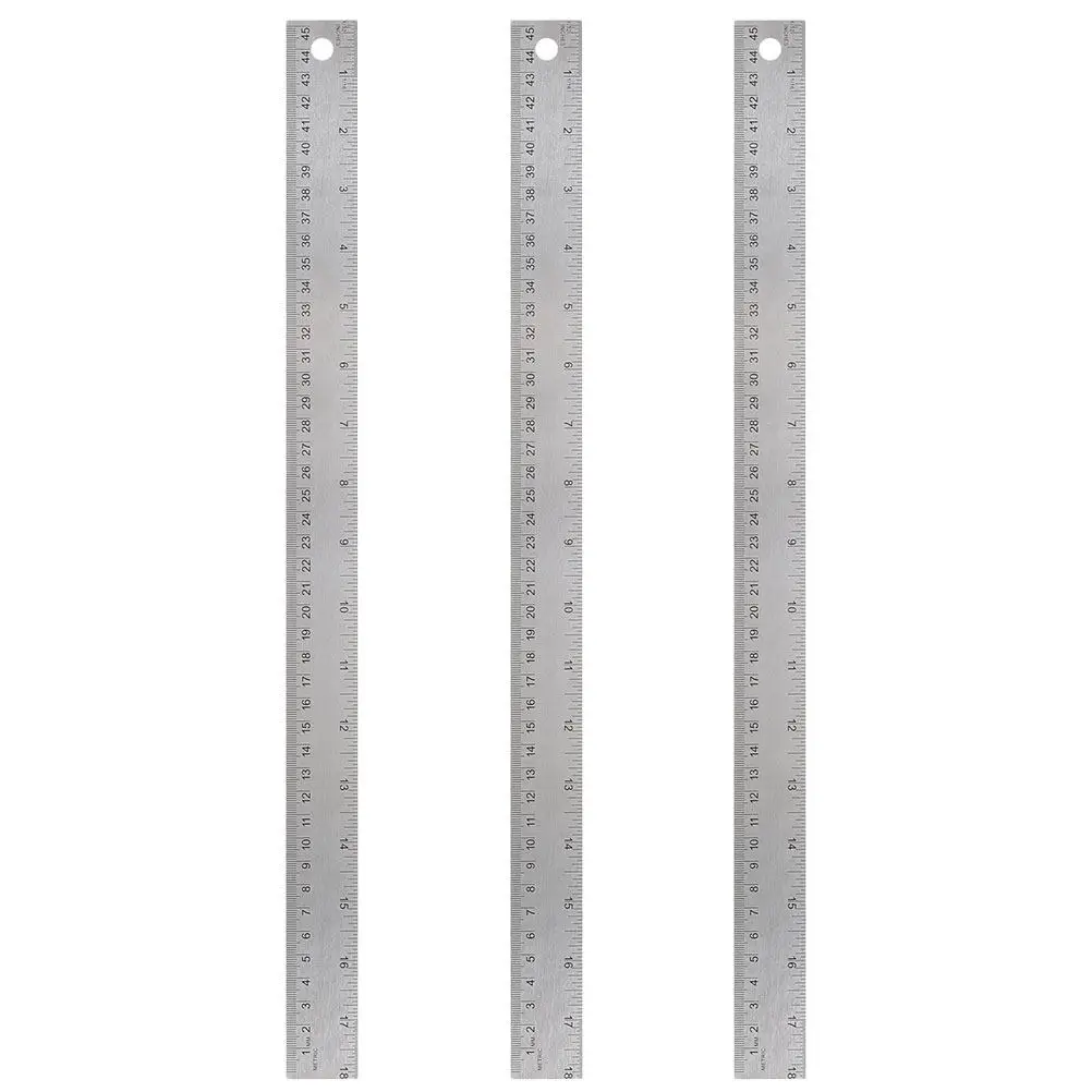 

Набор из 3 мягких линеек с пробковой основой и нержавеющей сталью для измерения, для студентов, детей, офиса, школы, дома, с разметкой в дюймах