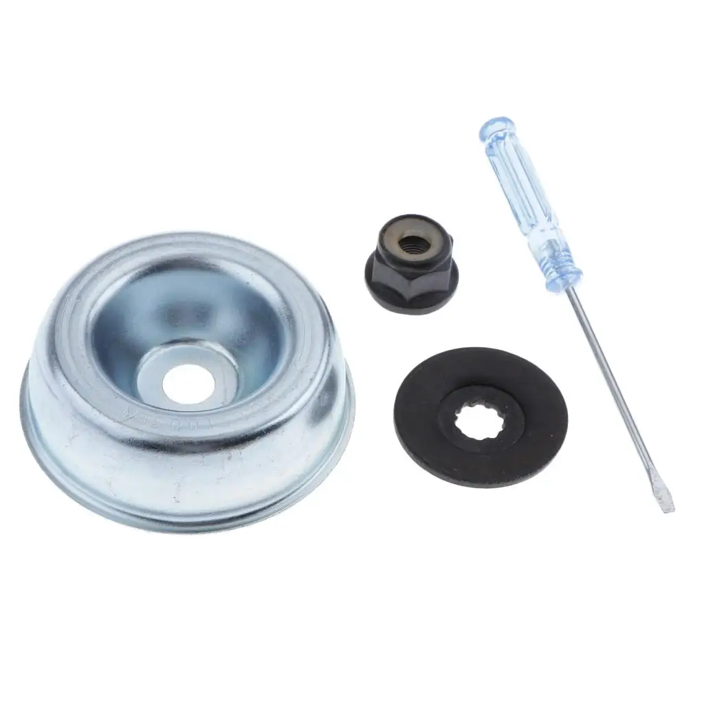 Pack of Thrust Washer & Rider Plate & Collar Nut & Maintenance Screwdriver