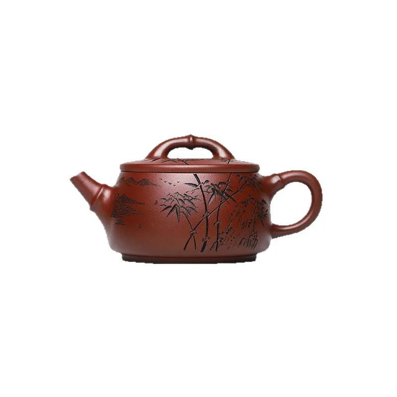 Handmade purple clay pot Baimu dragon blood sand cloud water Zen heart coating pulp, the water is refreshing and dripping