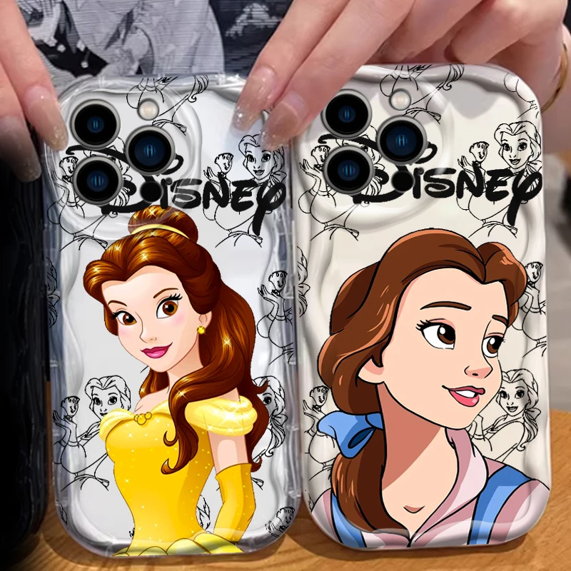 

Beauty And The Beast Art Cute For Apple iPhone 15 14 13 12 11 XS XR X Pro Max Plus Wave Oil TPU Phone Case