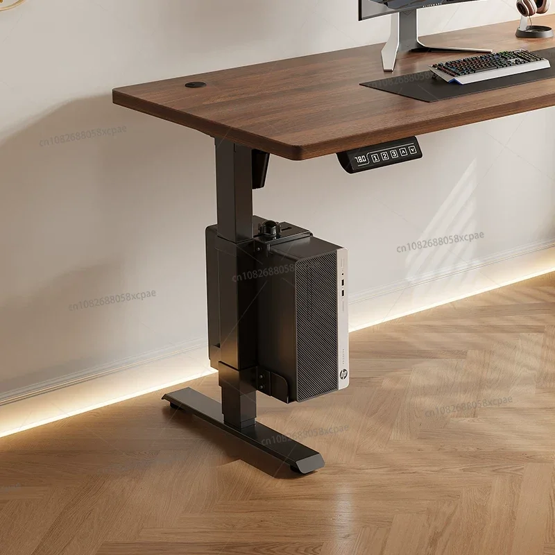 

Lifting Table Special Computer Host Rack, Split Hanging Chassis Bracket Desk Under Mount Host Hanger