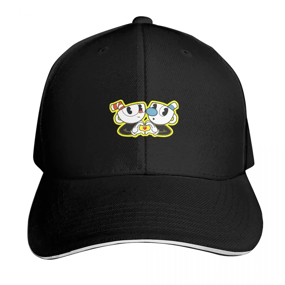 

Cute Cuphead and Mugman Baseball Cap Mountaineering fishing hat Golf Hat Man Luxury Brand Women's Beach Outlet Men's