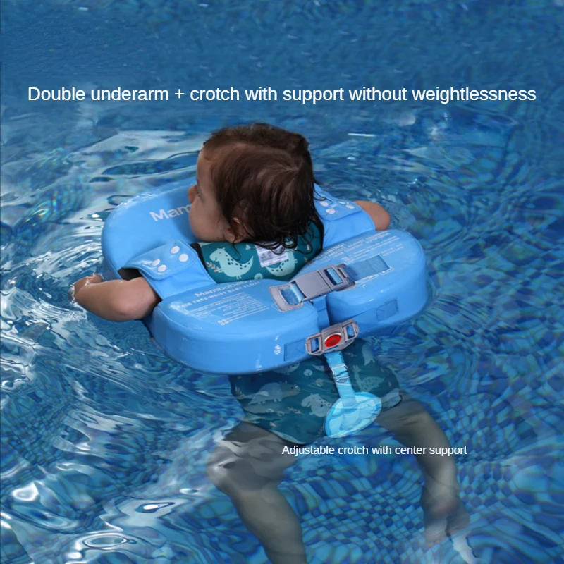 New Non-inflatable Baby Swimming Ring Children's Armpit Ring Swimming Trainer Floating Ring Beach Swimming Pool Accessories Toys