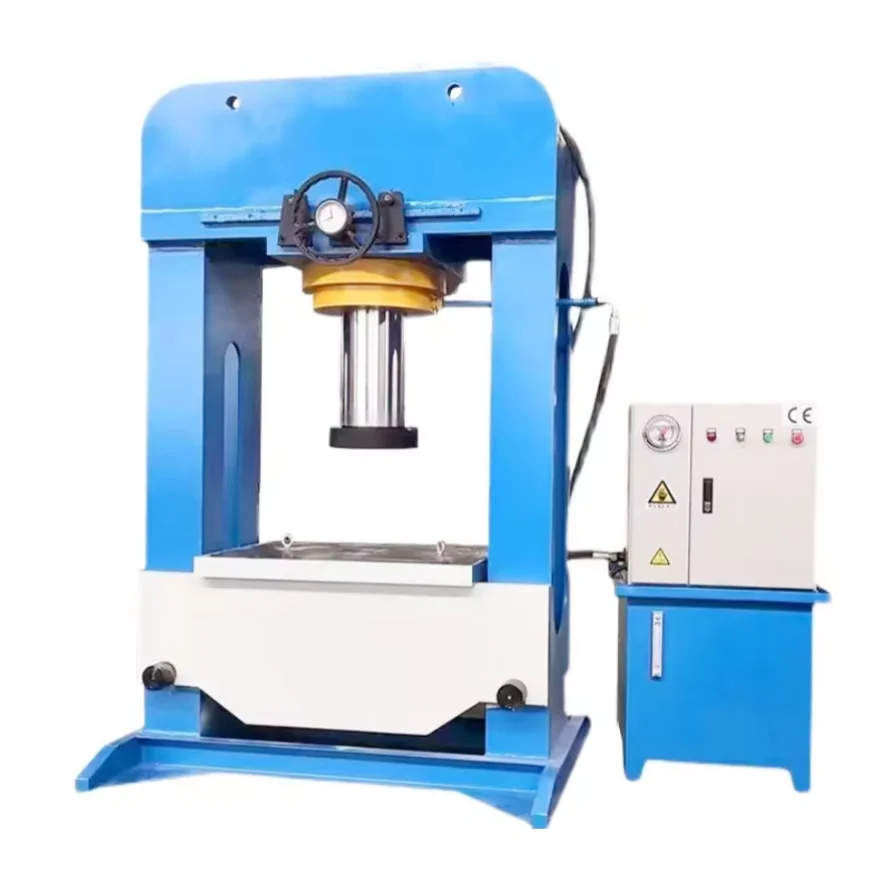 Industrial gantry hydraulic press with moving cylinder 30T 63T 200 oil bearing press