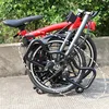 LP Litepro 자전거 핸들 바 25.4x490MM P 핸들 바 Aluninum 합금 나비 핸들 바 22.2MM Brompton 접이식 자전거 용 4