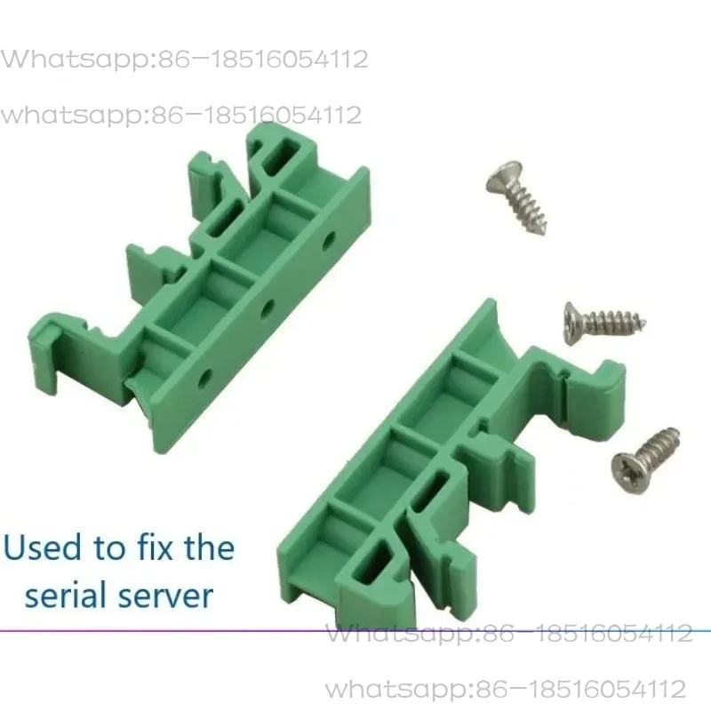 USR racking guide rail buckle to fix DTU serial server, strengthen and stable, easy to install serial server
