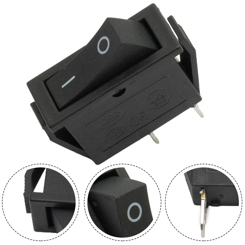 Brand New High Quality Rocker Switch On-Off Parts 16A Practical 1pcs Replacement 2 Pin 2 Position SPST Accessories