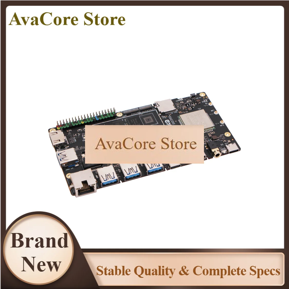 AvaCoreRadxa NIO 12L SBC, MTK Genio 1200 8-core CPU, OS Pre-installed,Single Board Computer