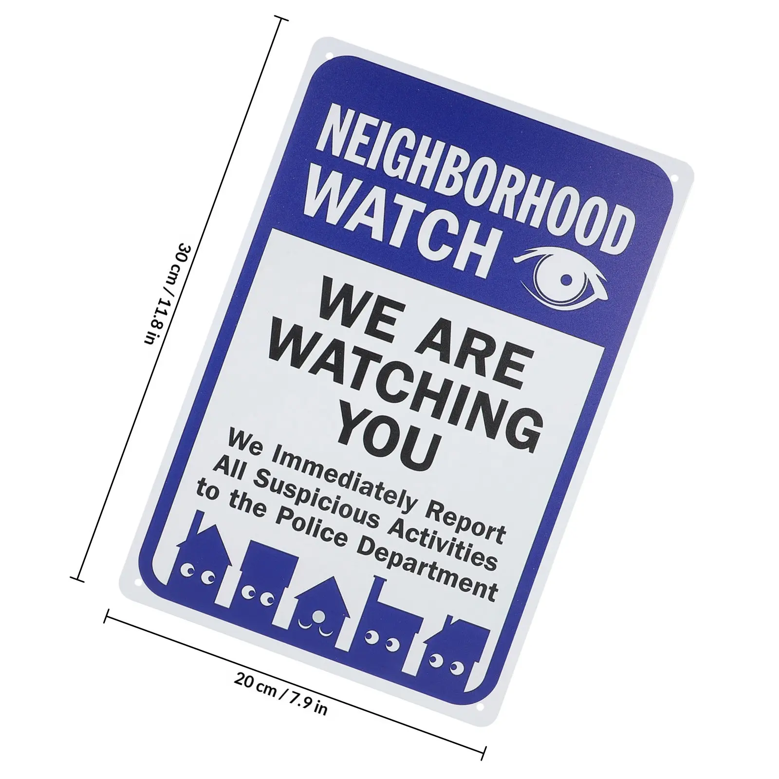 Sizi İzliyoruz Retro Duvar Uya - Home Security Yard Sign incelemesi ve fiyatı