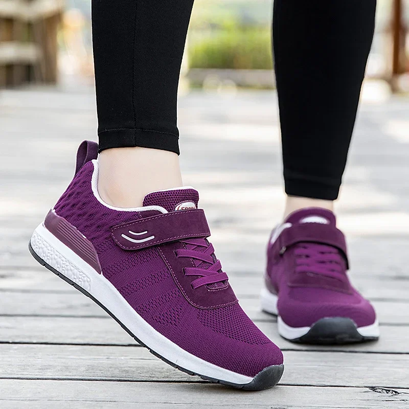 Women Walking Shoes Men Autumn Casual Fashion Sneakers Couples Plus Size Flats Lace-Up Hiking Shoes Comfortable Zapatillas Mujer