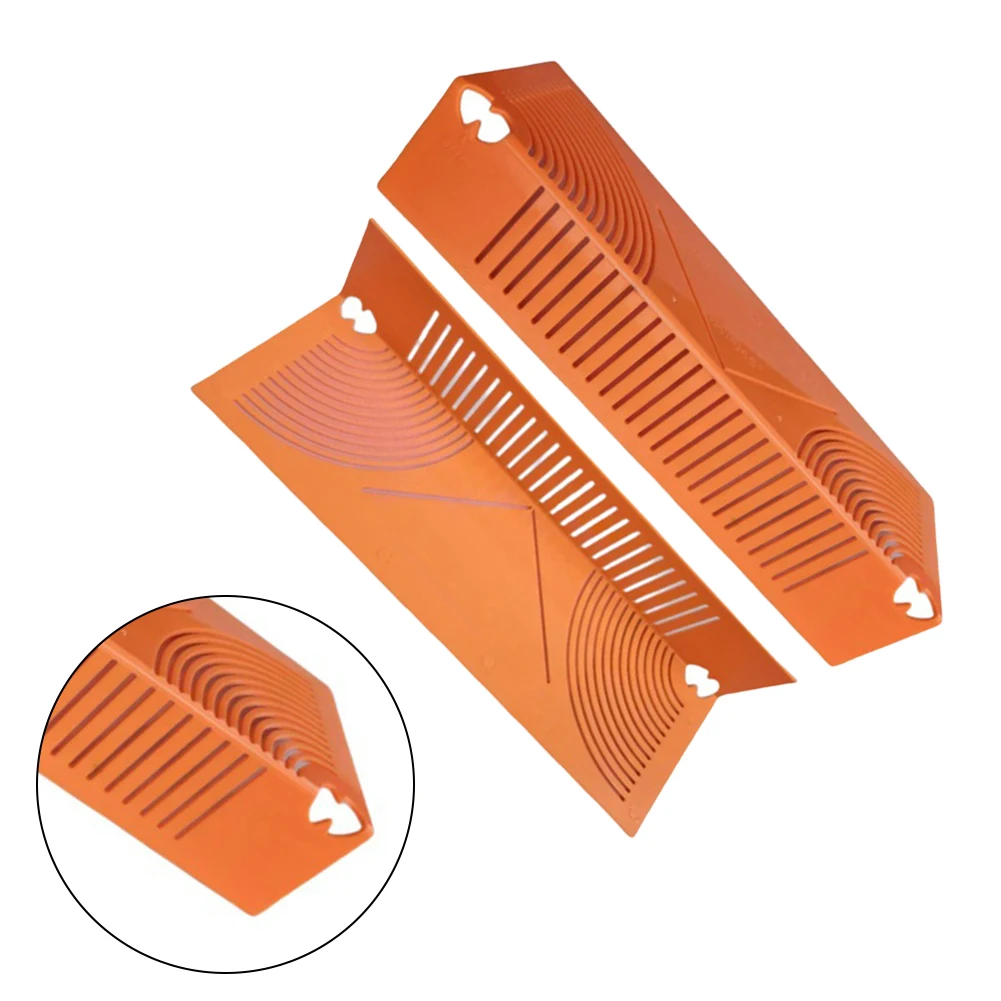 2PCS Plastic Square Steel Folding Drawing Ruler 20-65 20-80 Two-way 45 Degree Angle Precise Line Drawings Hand Measuring Tools