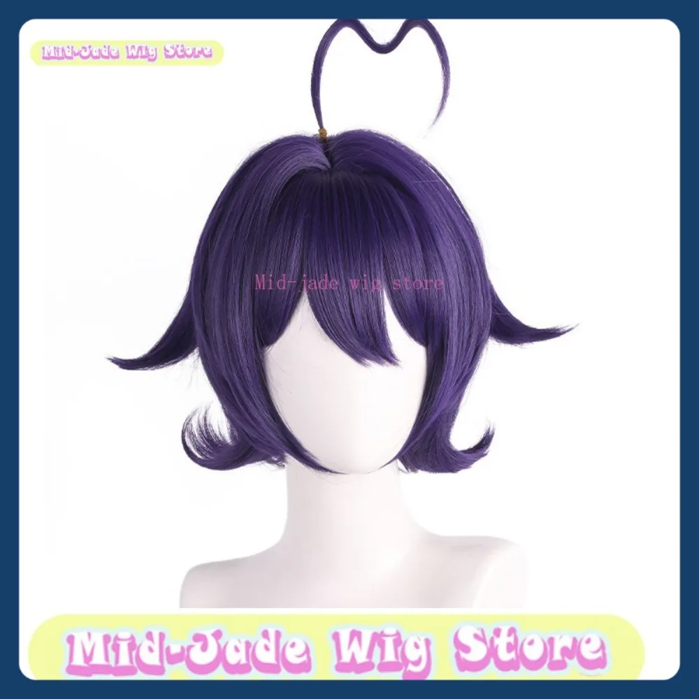 متجر شعر مستعار متوسط اليشم أريد أن أكون فتاة سحرية Shuwu Tina شعر مستعار تأثيري أنيمي لعبة لعب الأدوار زي الهالوين الدعائم #4