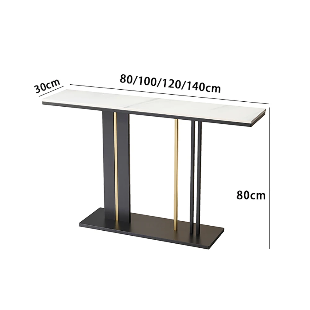 Simple Modern Console Table Designer Trendy Classic Aesthetic Console Table Minimalist Elegant Woonkamer Tafel Furniture