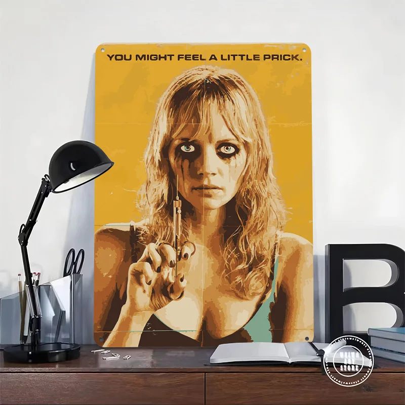 Planet Terror Metal Poster Custom Wall Art Retro Vintage Tinplate Signs for Man Cave Office Decoration Gaming Wand Deko Interior
