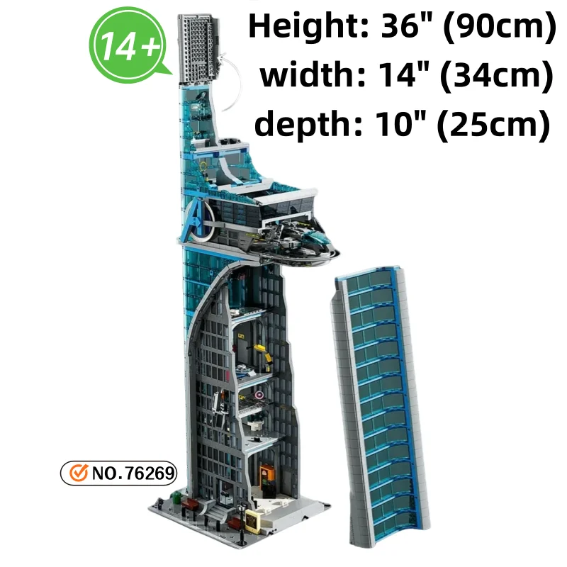 

MOC5201 классическая месть боевое здание вид на улицу серия большая модель строительный блок игрушка для взрослых подарок на день рождения и Рождество