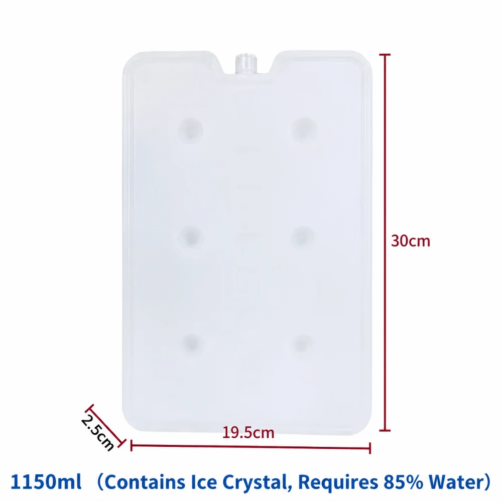 Reusable Reusable Ice Packs Fresh-Keeping Ice Crystal Box Cold Block Ice Pack Air Conditioning Fan Cold Chain Transportation